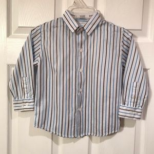 Boys Calvin Klein Button Down Shirt Size 4